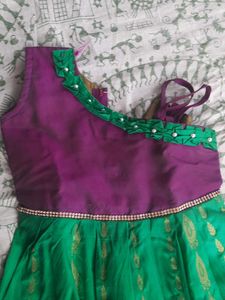 Traditional Fused Designer Kanchipuram Silk Gown