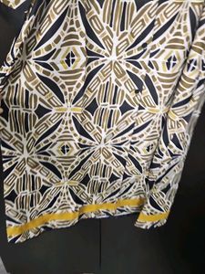 Zara Patterned Midi Dress