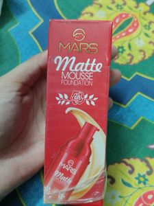 MARS Matte Mousse Foundation - 101 Ivory