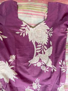 beutiful Purple Kurta💜