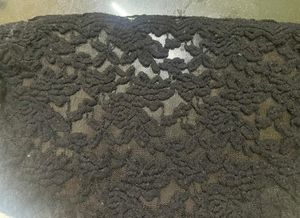 Black Lace Top For Casual Wear