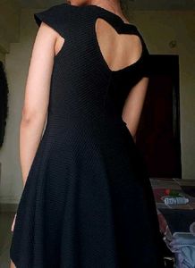 Black Elegant Mini Dress