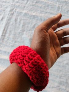 Handmade crochet scrunchie ❤️