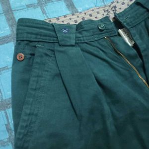 Green Wide Leg Pants