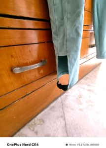 Comfy Teal Stretch Pants