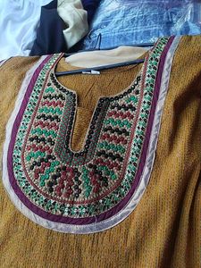 Embroidered Tunic Dress