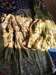 Beautiful Gharara Koti Sleeveless Top
