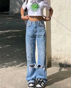 H&amp;M Blink 182 Crop Tshirt