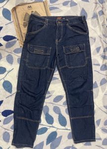 Cargo Denim Jeans