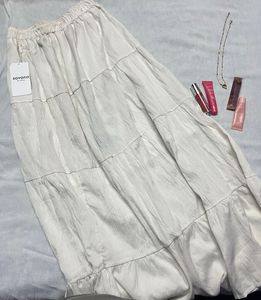 cute combo long fairy skirt &amp; off shoulder blacky