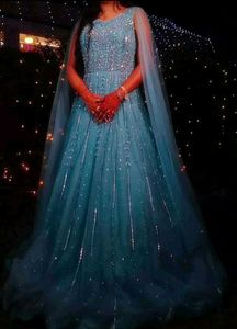 🔥Wedding Gown Engagement Party Wear designer 🔥💙
