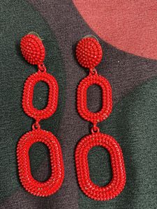 Red Earrings