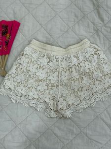 Crochet Lace Shorts