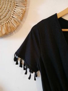 Shein Boho Black Playsuit