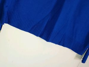 Dress berry Women Blue Solid Sweater