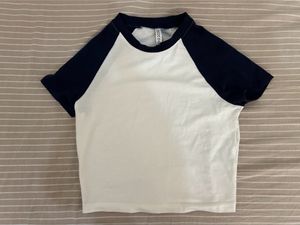 H&M White Crop Top