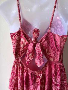 Pink Floral Sundress