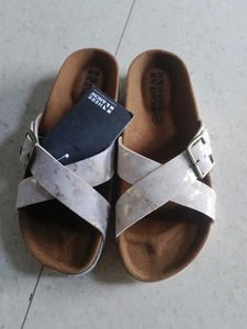 Criss-cross Strap Sandals New With Tag