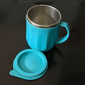 Blue Tea/Coffee Insulated Stainless Steel Mug
