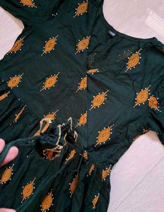 New Stunning Green Anarkali Suit 🍋‍🟩