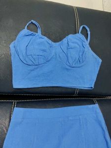 Urbanic Blue Two-Piece Set size M