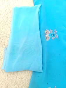 Resham Work Saree