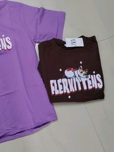 Oversized Tshirts Front &amp; Back Print Tshirt