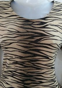 Animal Print Mini Dress