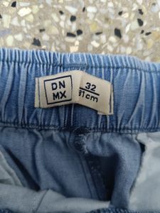 Light Blue Denim Joggers