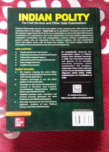 Indian Polity by M Laxmikanth