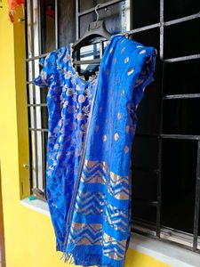 Royal Blue Indian Salwar Kameez