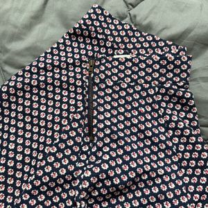 Floral A-Line Skirt