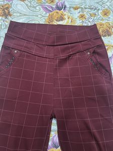 Maroon Kurta Set