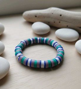 Colorful Heishi Bead Bracelet from Anya Creation