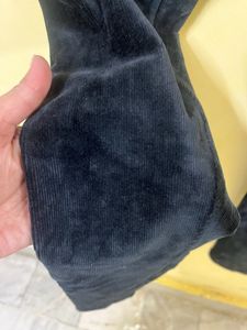 Black Corduroy Leggings