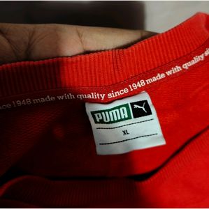 Puma Red sweatshirt size XL