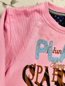 Duke Pink Safari Print Sweatshirt