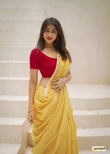 New Women Cotton Soft Silk Saree Festive