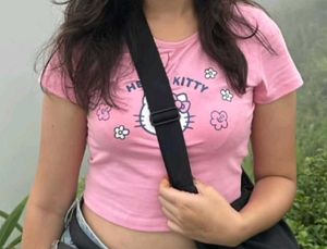 hello kitty crop top
