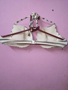 New Striped Bikini Top