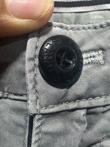 Stone Island Grey Straight Fit Easy Pants