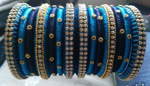 Customized Silk Thread BANGLES