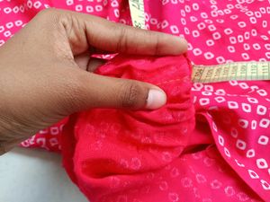 Red Printed Kurta