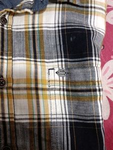 Bare Denim Checkered Shirt