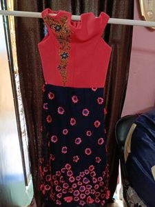Floral Embroidered Dress