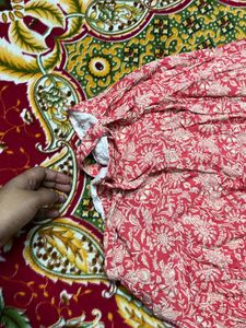 Floral Print Maxi Skirt