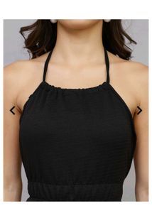 Chic Black Two-Piece Set