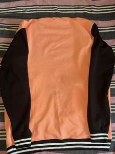 Peach Varsity Jacket