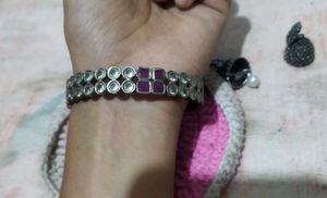 Stylish Silver Bangle