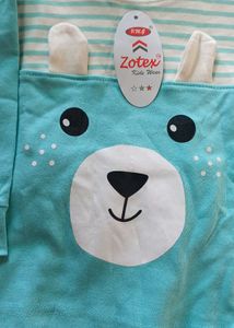 Winterwear Top Pant Set Cartoon Theme Fr Babygirl